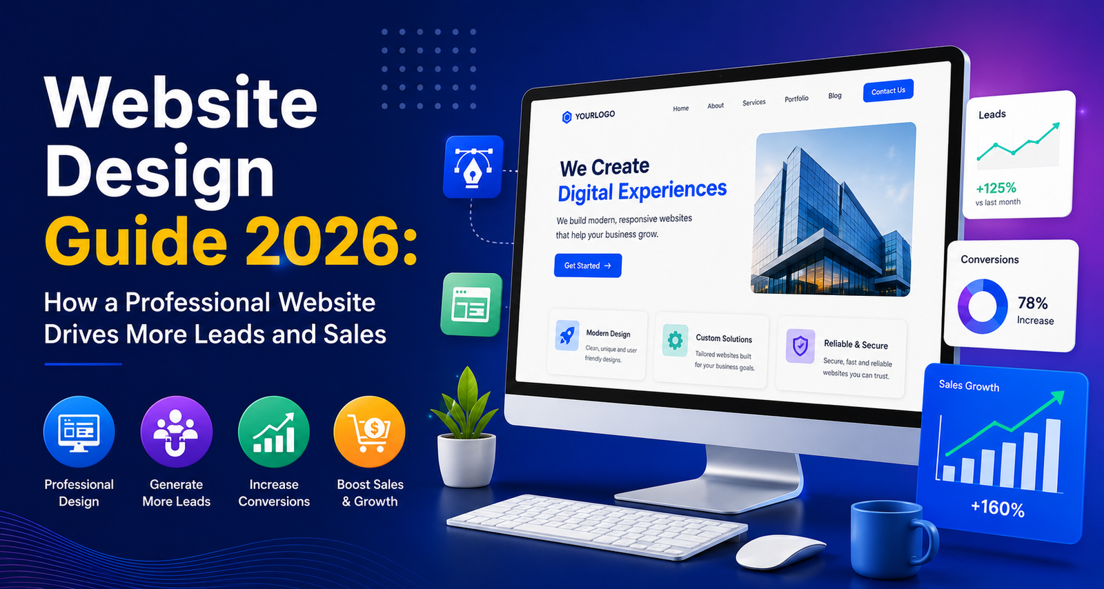 Website Design Guide 2026: How a Professional Website Drives More Leads and Sales